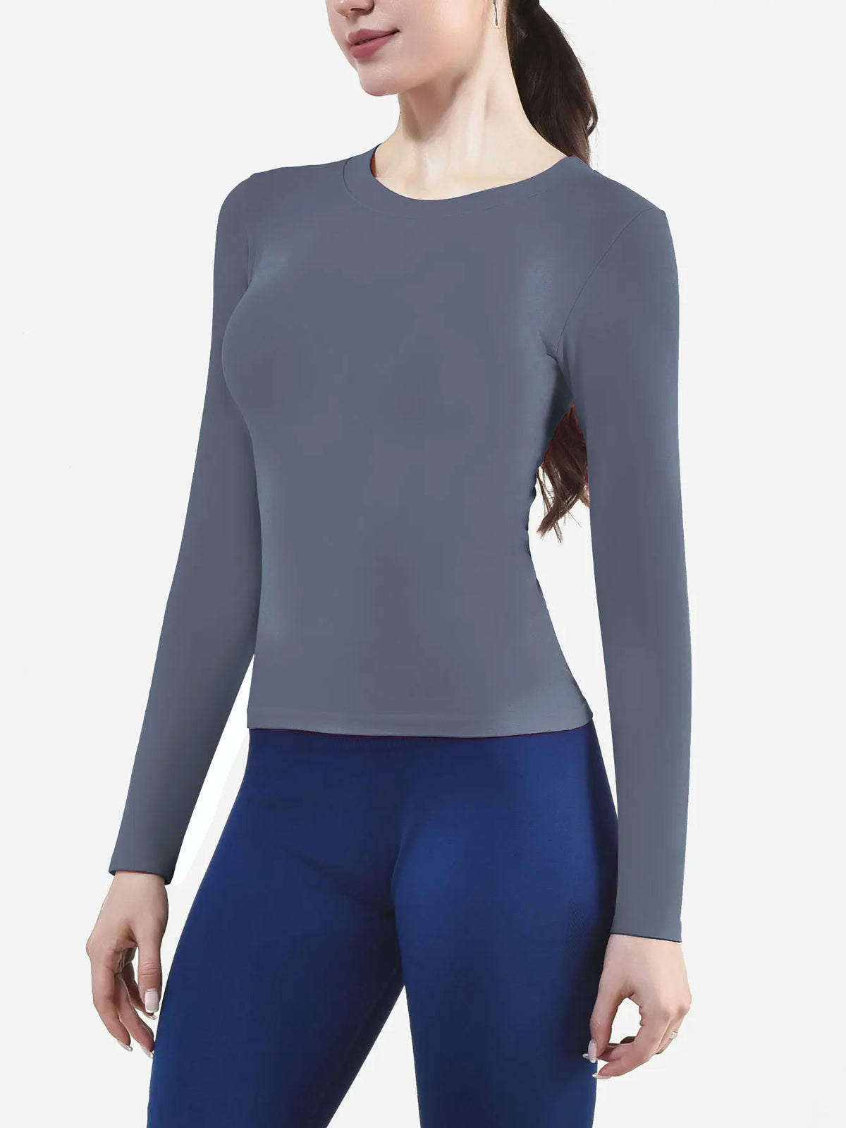 CZGUKE Camiseta Deportiva Manga Larga Mujer - Yoga Fitness Transpirable - Corporación Turística