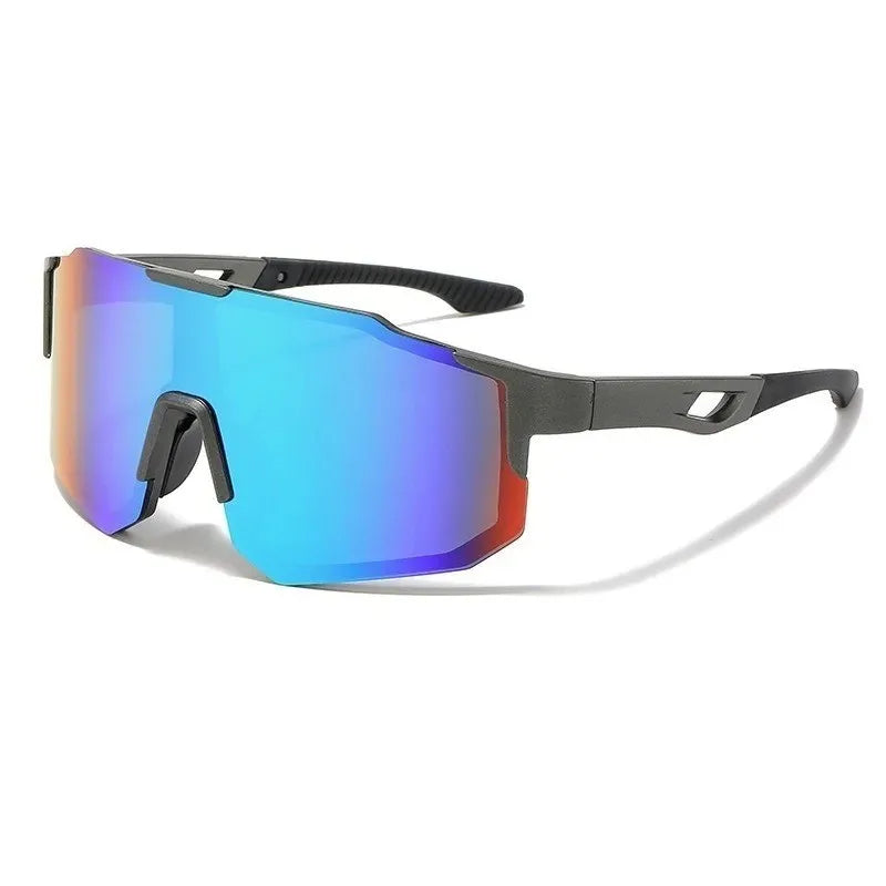 Gafas de Sol Hombre DIXSG Lente Amarilla/Naranja - Estilo Grande y Deportivo - Corporación Turística