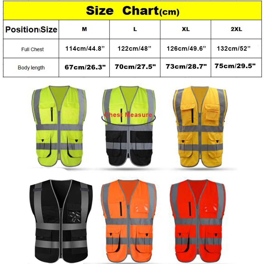 Chaleco Seguridad Personalizado ANSI Clase 2 con Logo DOBYYUNZHEN