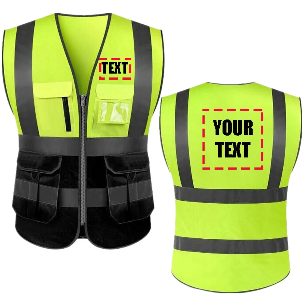 Chaleco Seguridad Personalizado ANSI Clase 2 con Logo DOBYYUNZHEN