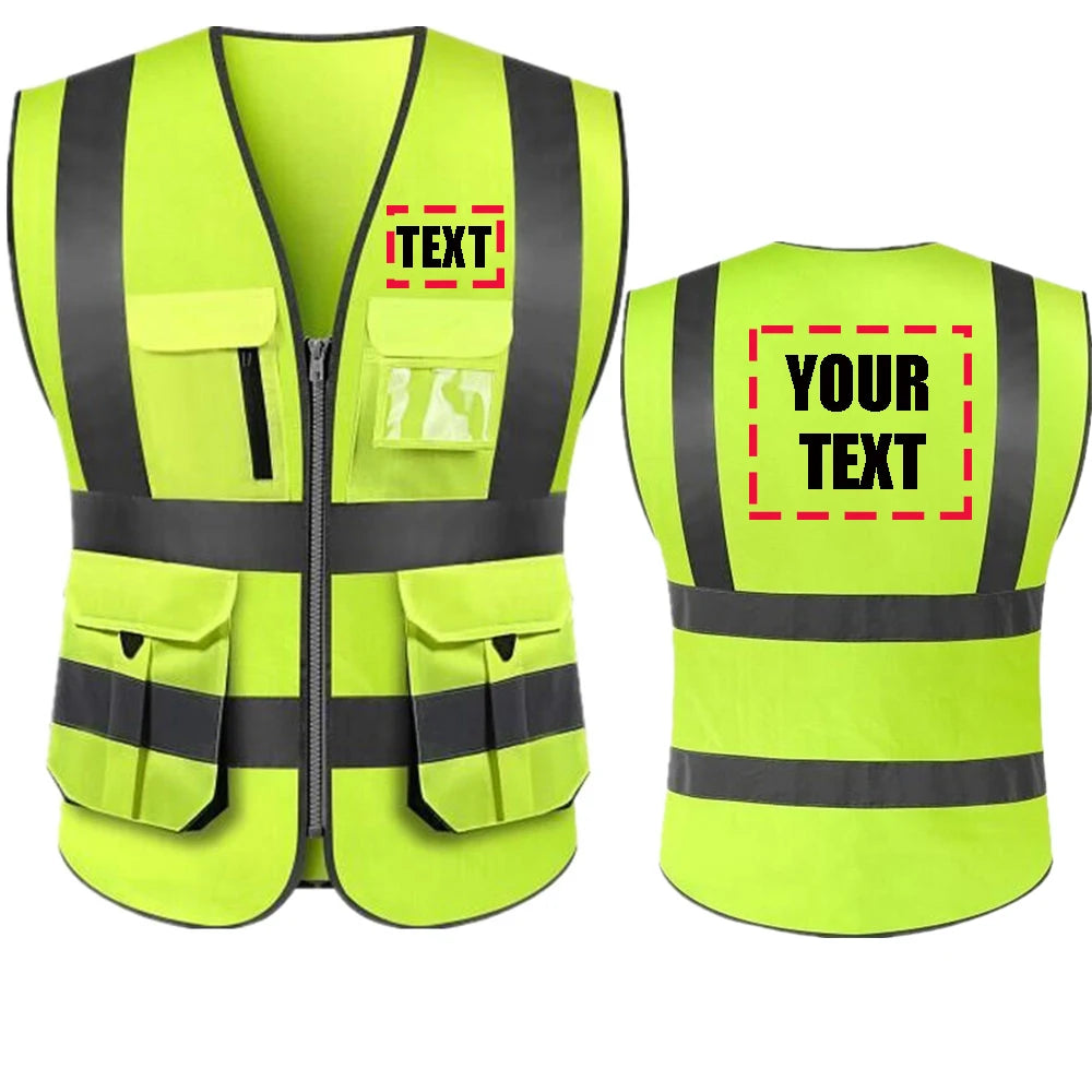 Chaleco Seguridad Personalizado ANSI Clase 2 con Logo DOBYYUNZHEN