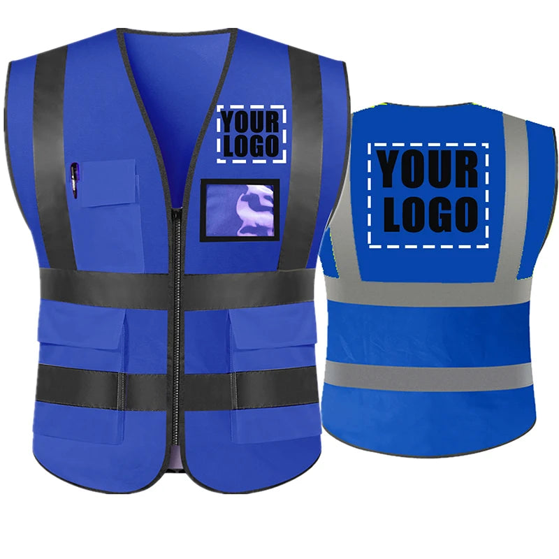 Chaleco Seguridad Personalizado | DOBYYUNZHEN Alta Visibilidad