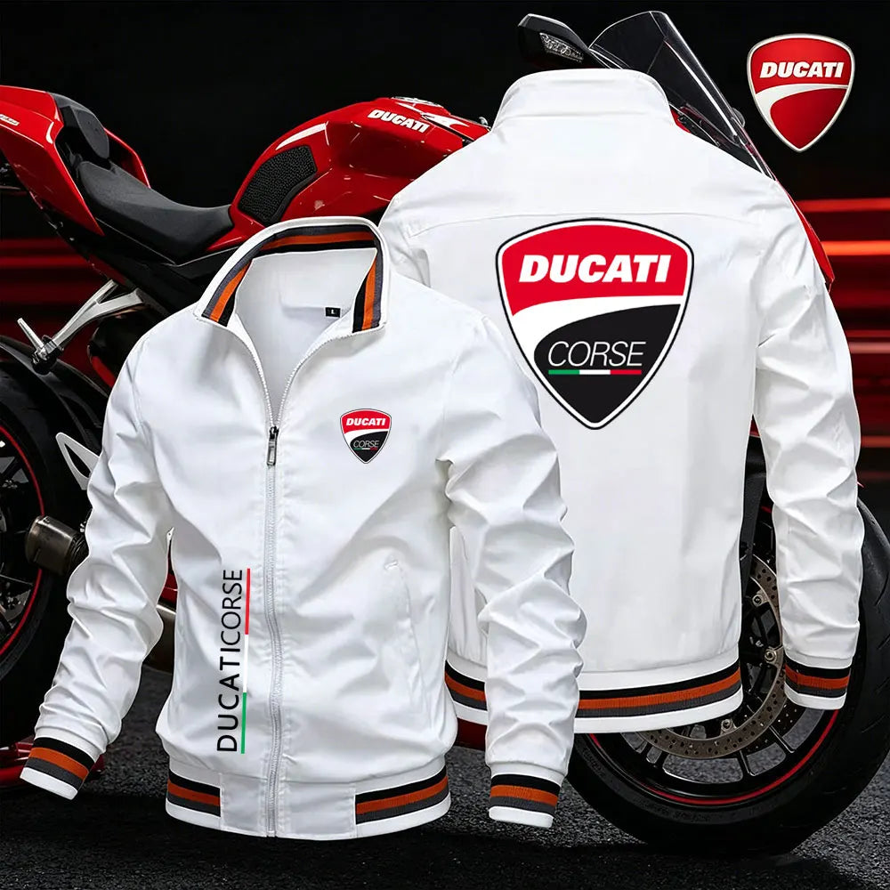 Chaqueta Ducati Hombre 2026 Verano Ultraligera Deportiva Protección Solar