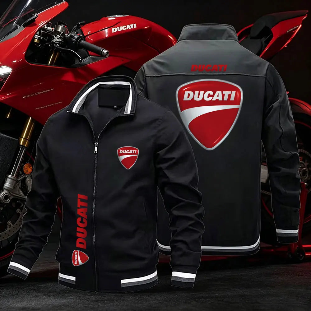 Chaqueta Ducati Hombre 2026 Verano Ultraligera Deportiva Protección Solar