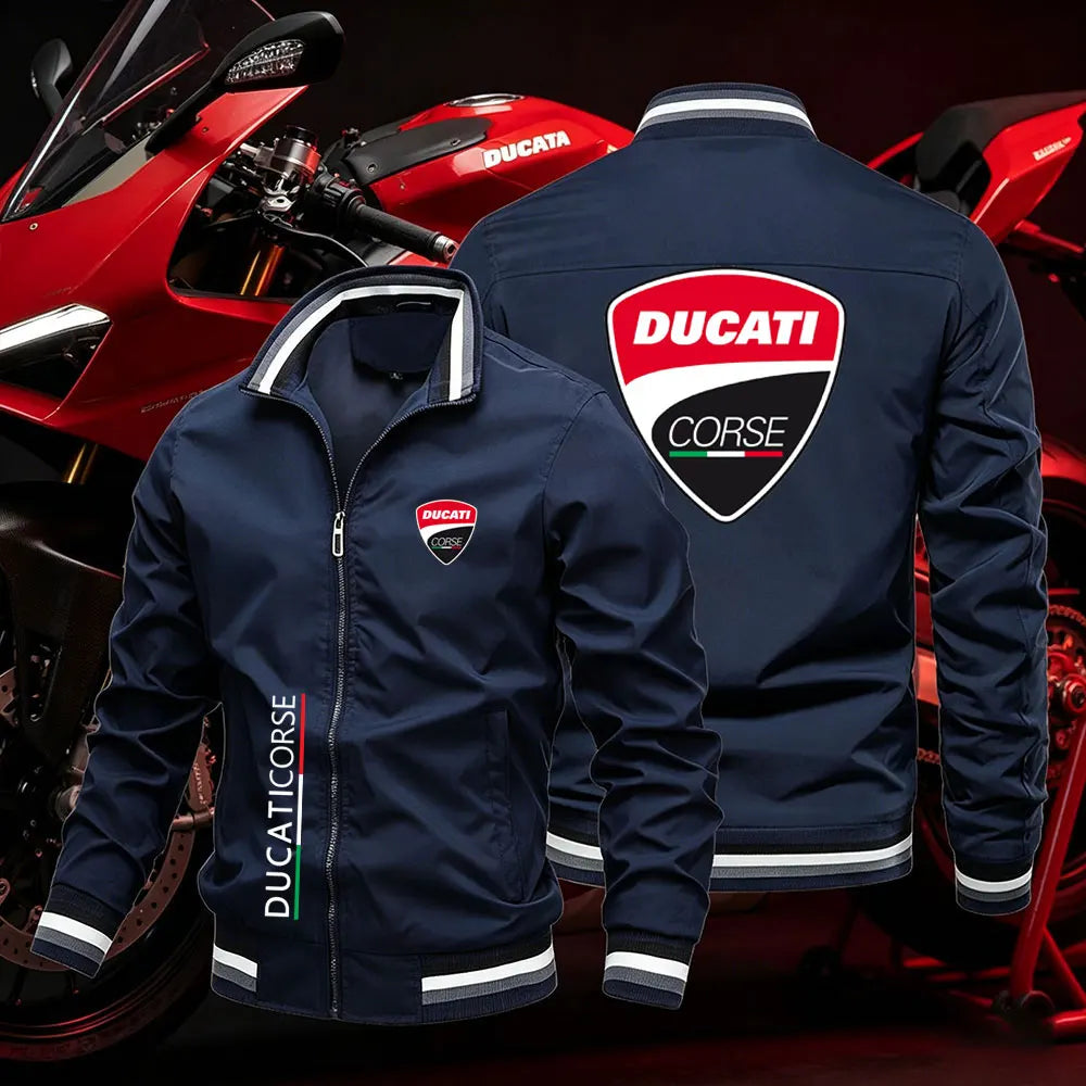 Chaqueta Ducati Hombre 2026 Verano Ultraligera Deportiva Protección Solar