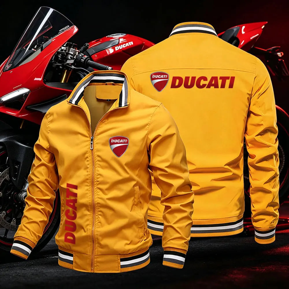 Chaqueta Ducati Hombre 2026 Verano Ultraligera Deportiva Protección Solar