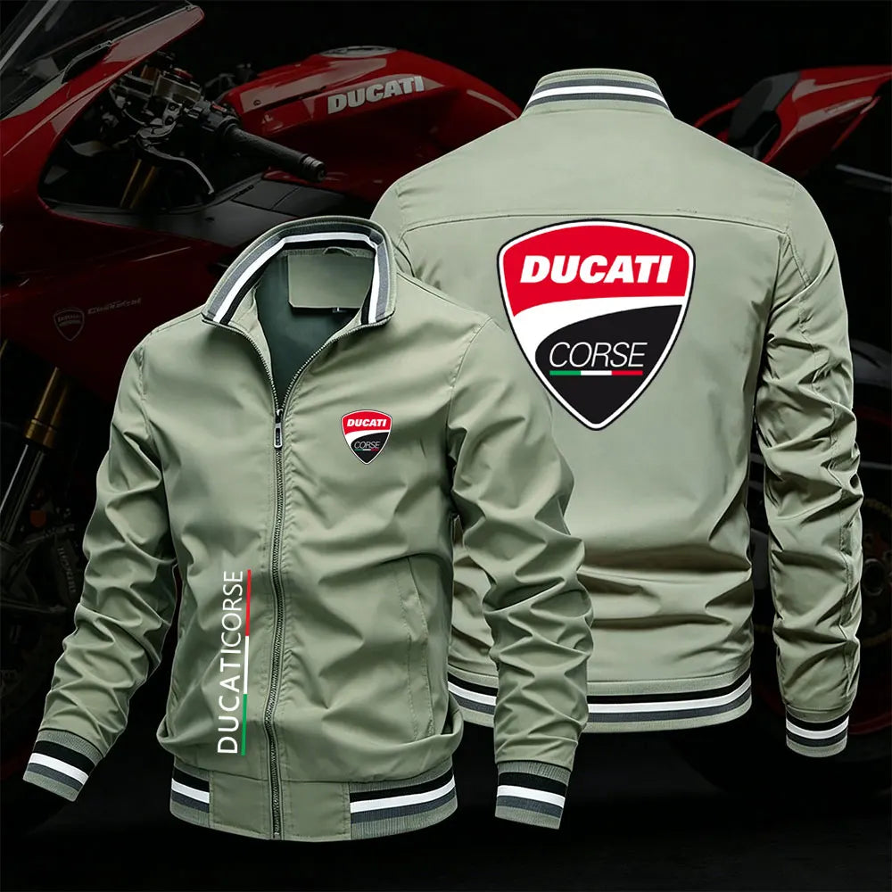 Chaqueta Ducati Hombre 2026 Verano Ultraligera Deportiva Protección Solar