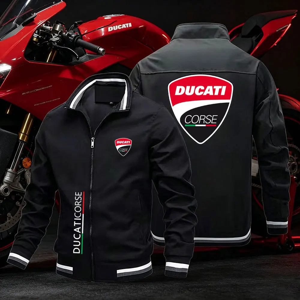 Chaqueta Ducati Hombre 2026 Verano Ultraligera Deportiva Protección Solar