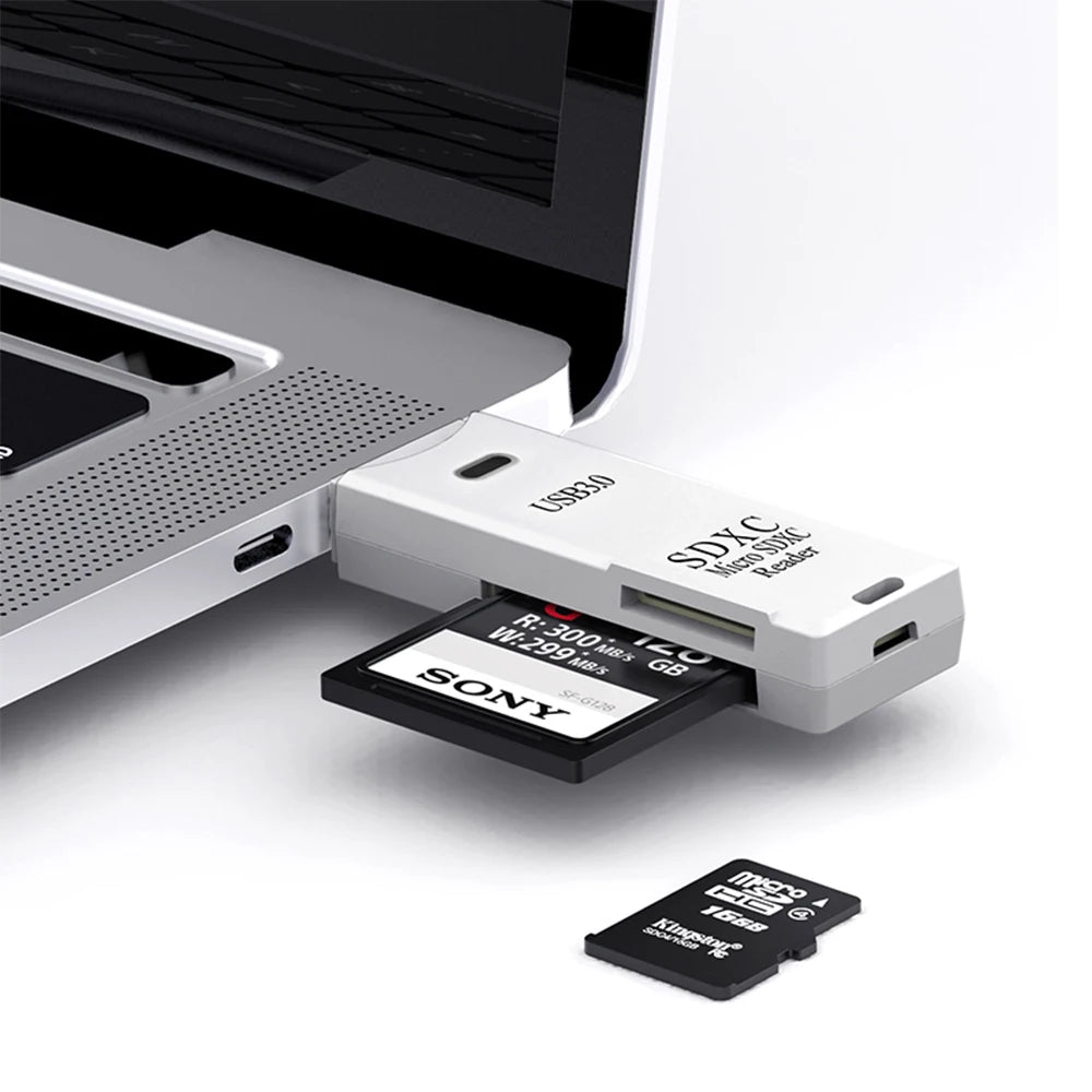 Lector Tarjetas USB 3.0 Elough 2 en 1 Micro SD TF – Alta Velocidad