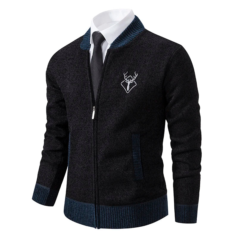 Chaqueta Chenilla Hombre ENWEIGE: Cárdigan Punto Cálido Invierno
