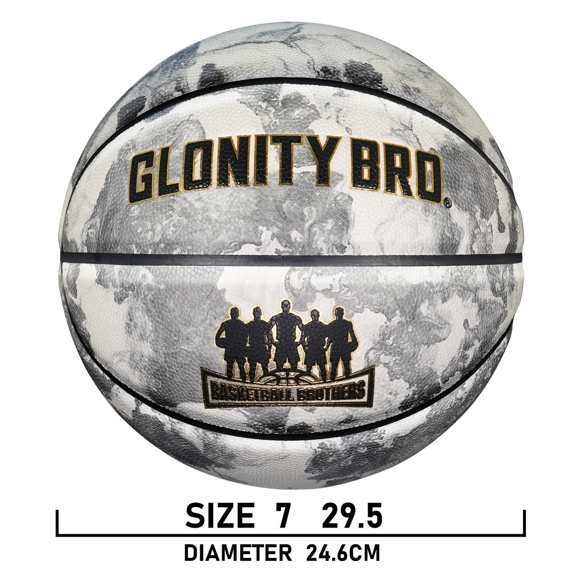 Balón Baloncesto Luminoso Oficial 7 | Glonity Bro | Duradero Verde - Corporación Turística