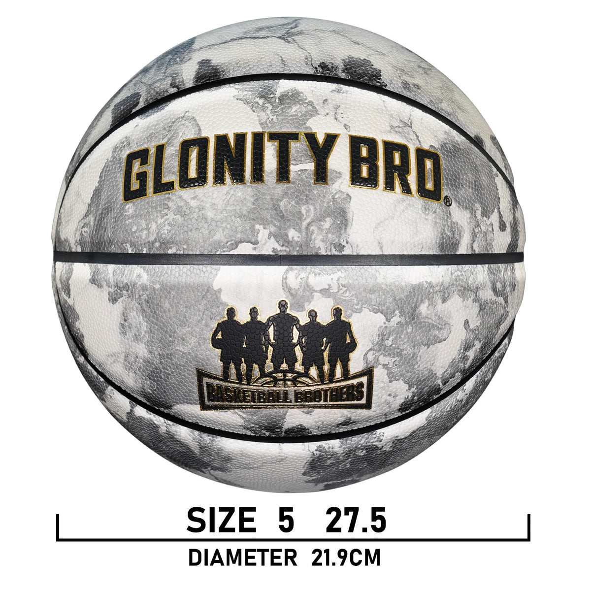 Balón Baloncesto Luminoso Oficial 7 | Glonity Bro | Duradero Verde - Corporación Turística