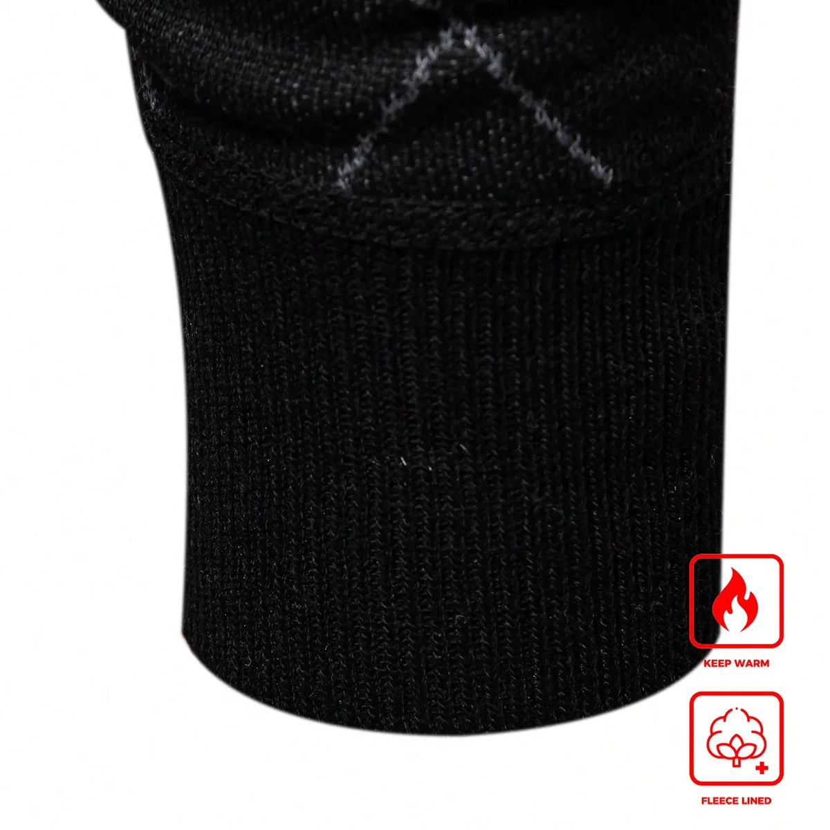 GQXAON men's black knitted sweater with half zipper, casual sporty design, medium collar, ideal for casual and athletic wear.