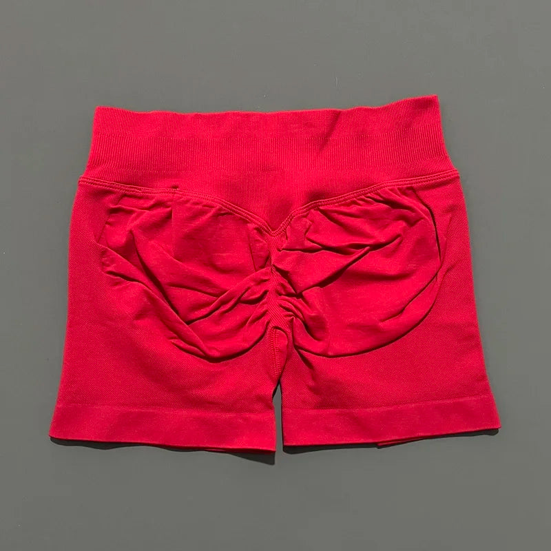 Shorts Deportivos HISTELLO 4.5" Mujer Push-Up - Leggings Yoga Sin Costuras - Corporación Turística