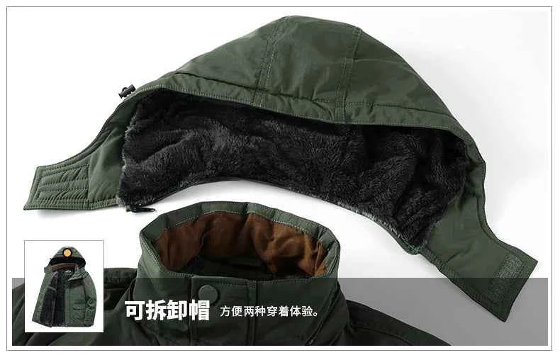 Chaqueta Invierno Hombre Polar Hndtaz Térmica Antiviento