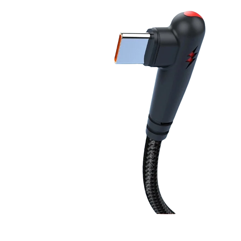 HOMEFISH Cable USB-C 120W 90° Carga Rápida Datos Alta Velocidad - Corporación Turística