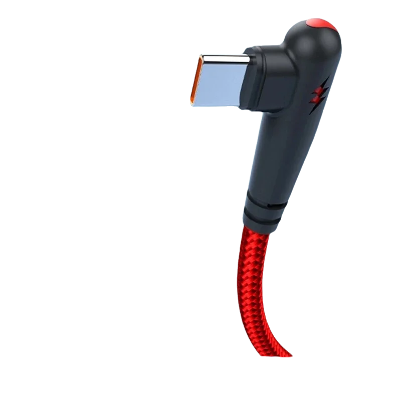 HOMEFISH Cable USB-C 120W 90° Carga Rápida Datos Alta Velocidad - Corporación Turística