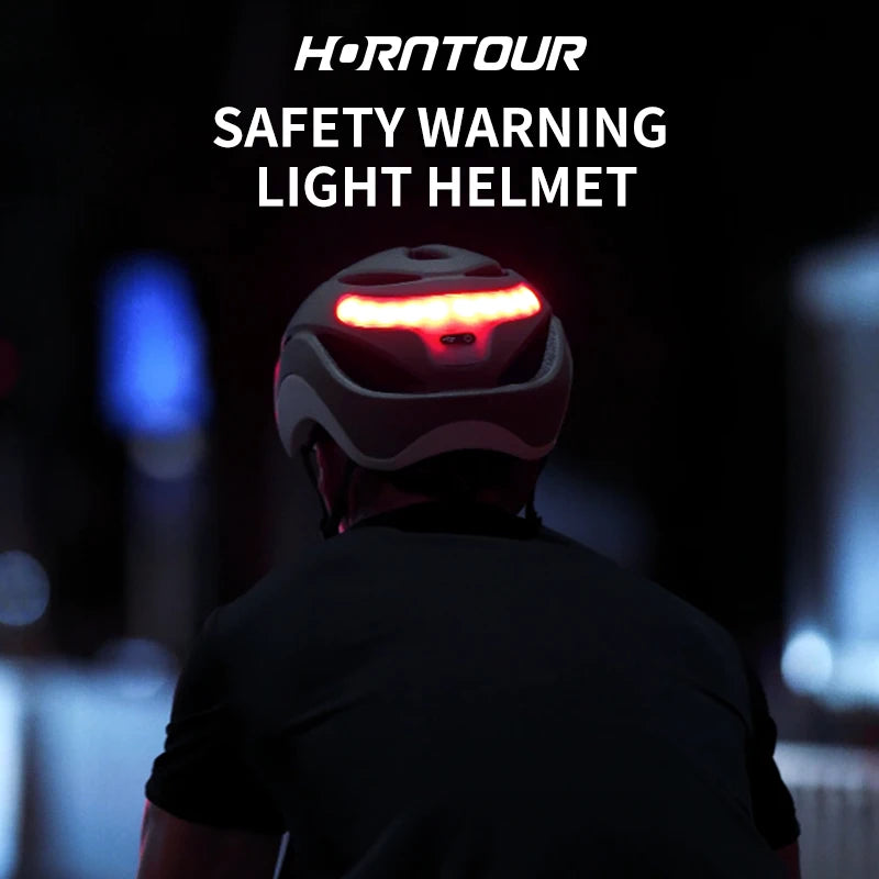 Casco Horntour HT-16 con LED: Ciclismo Profesional y Seguro - Corporación Turística