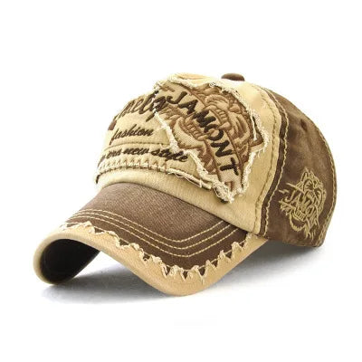 Gorra Béisbol Algodón JAMONT Unisex Bordada Ajustable - Corporación Turística