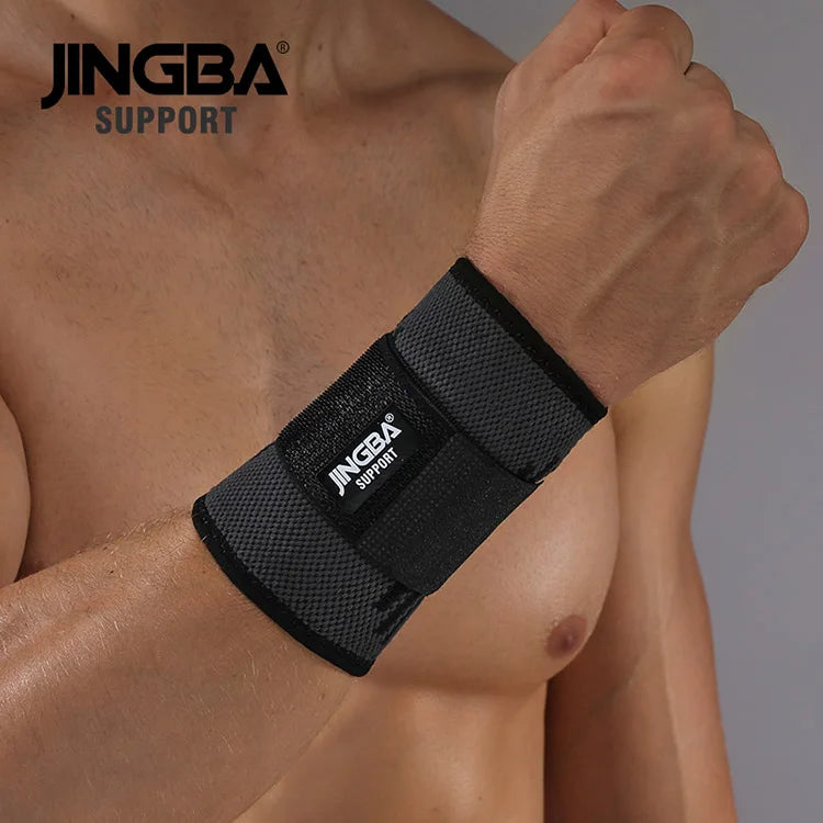 Soporte Muñeca JINGBA Fitness Nailon Unisex - Protección y Estabilidad - Corporación Turística