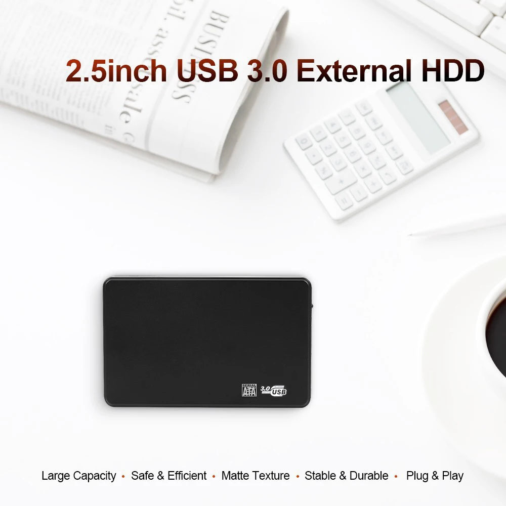 Caja Disco Duro USB 3.0 2.5" SATA SSD 5Gbps Kebidu - Alta Velocidad