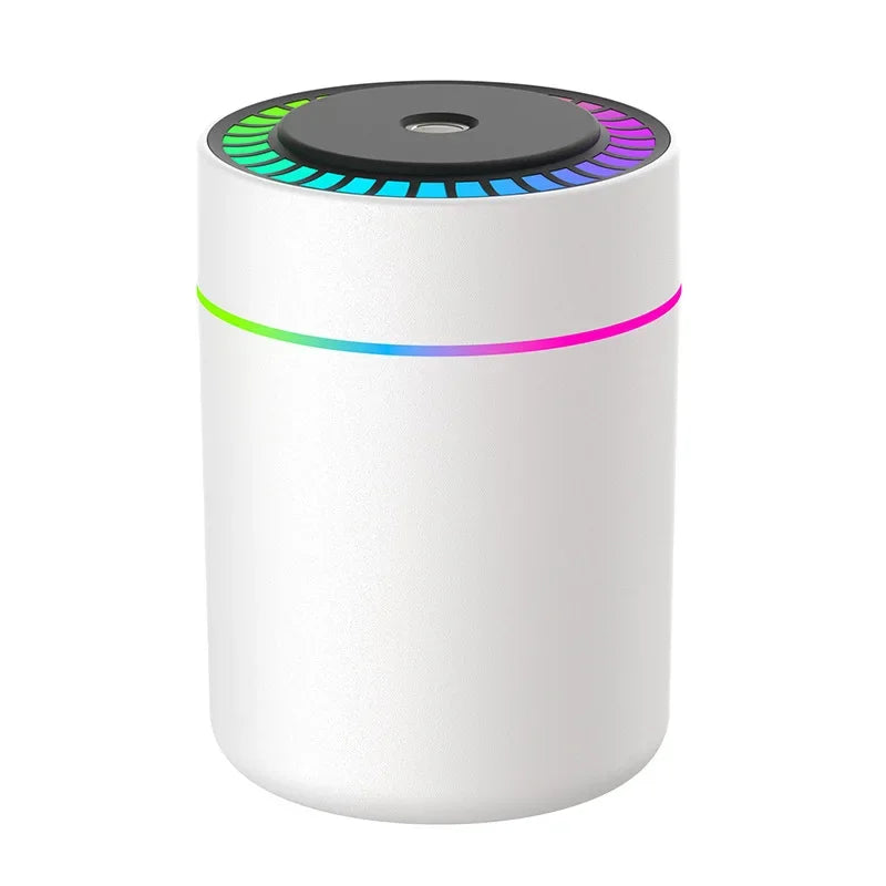 Humidificador 180ml Kebidumei: Potente Difusor Aromaterapia LED Hogar