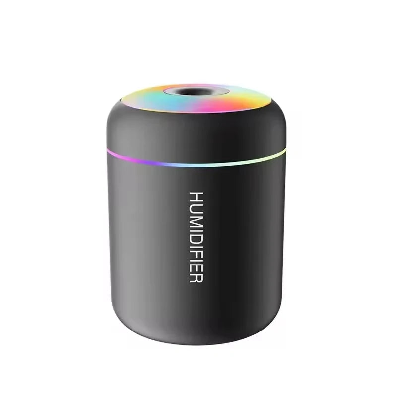 Humidificador 180ml Kebidumei: Potente Difusor Aromaterapia LED Hogar