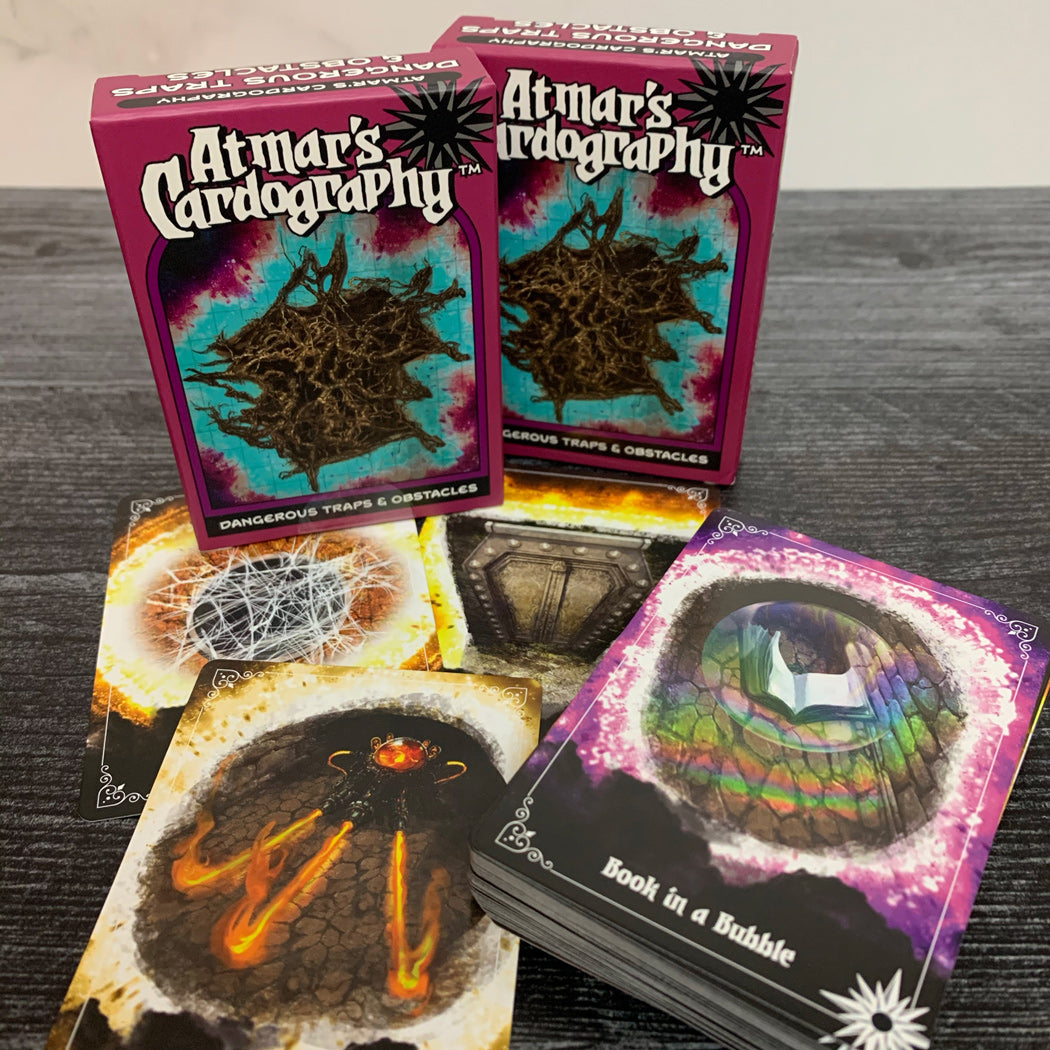 Dangerous Traps & Obstacles Cardography Deck