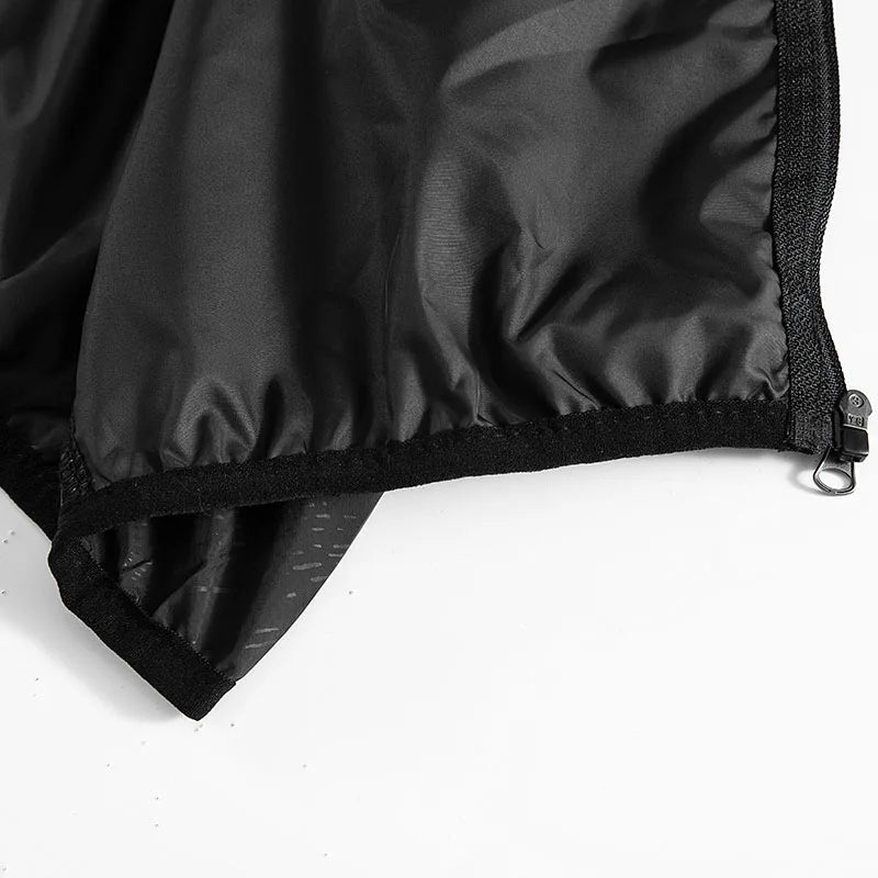 Chaqueta Impermeable LNGXO: Cortavientos Solar para Senderismo y Camping - Corporación Turística