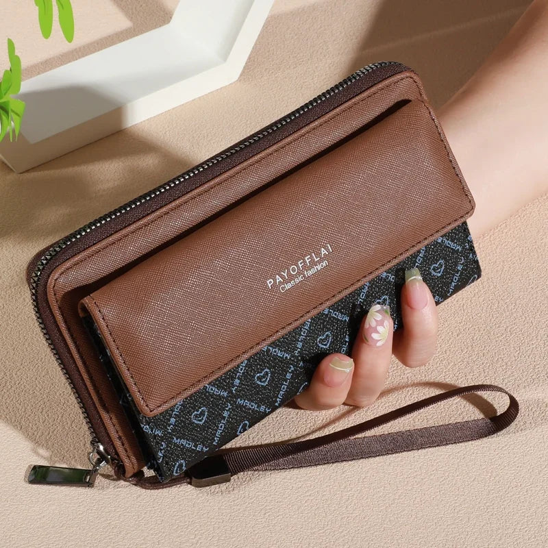 Cartera Piel Sintética Hombre MADLEY Doble Capa RFID - Elegante y Funcional - Corporación Turística
