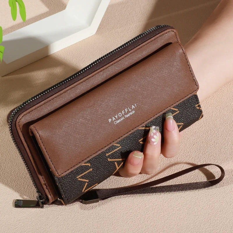 Cartera Piel Sintética Hombre MADLEY Doble Capa RFID Bloqueo - Corporación Turística