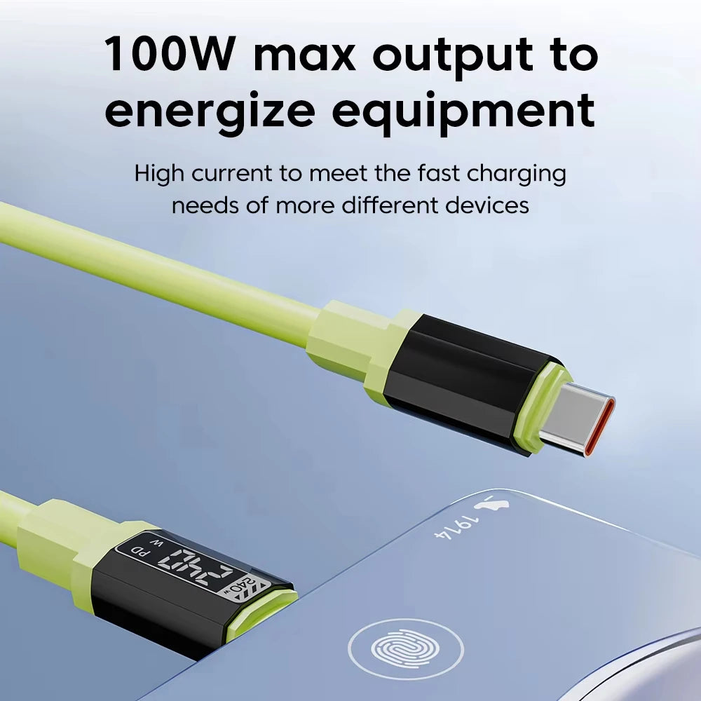 Cable USB C 240W NNBILI Carga Rápida PD | iPhone, Samsung, Xiaomi - Corporación Turística