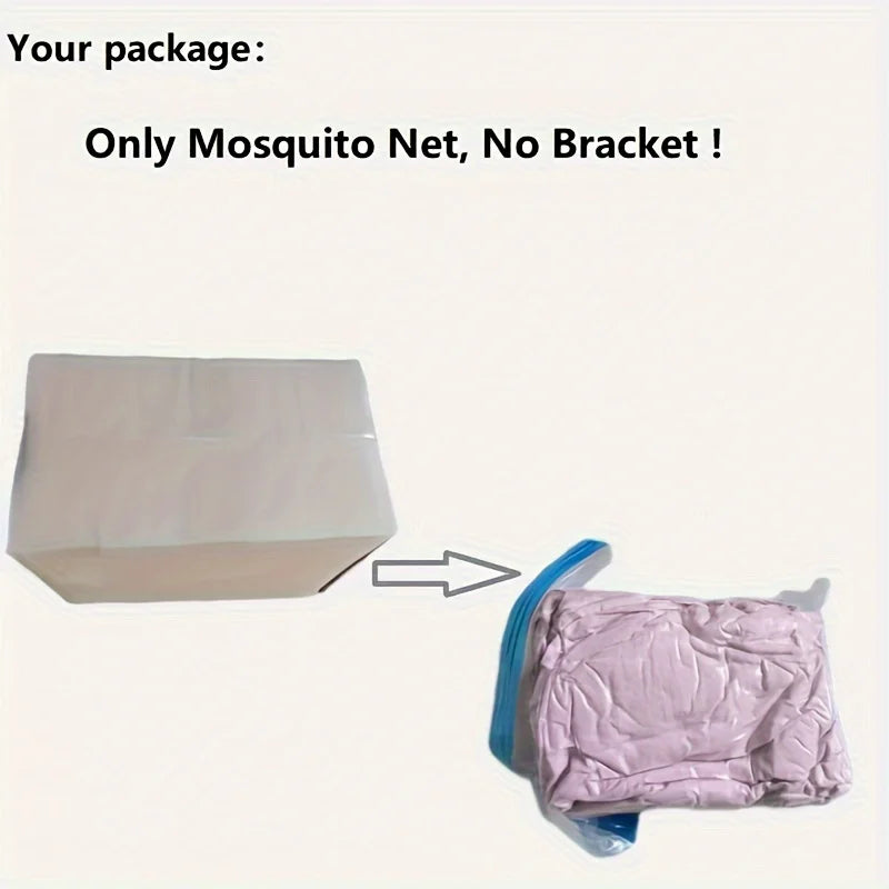 Mosquitera Princesa Lujo Europea (180cm) - Cortina Antimosquitos Palaciego