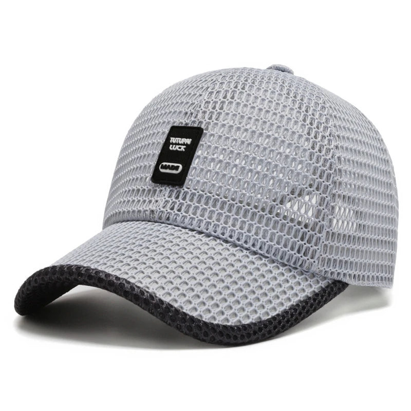 [NORTHWOOD] Gorra Malla Verano Hombre - Transpirable y Ajustable - Corporación Turística