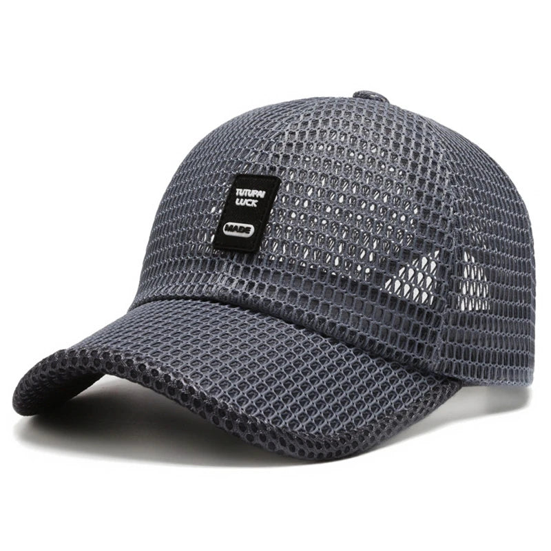 [NORTHWOOD] Gorra Malla Verano Hombre - Transpirable y Ajustable - Corporación Turística