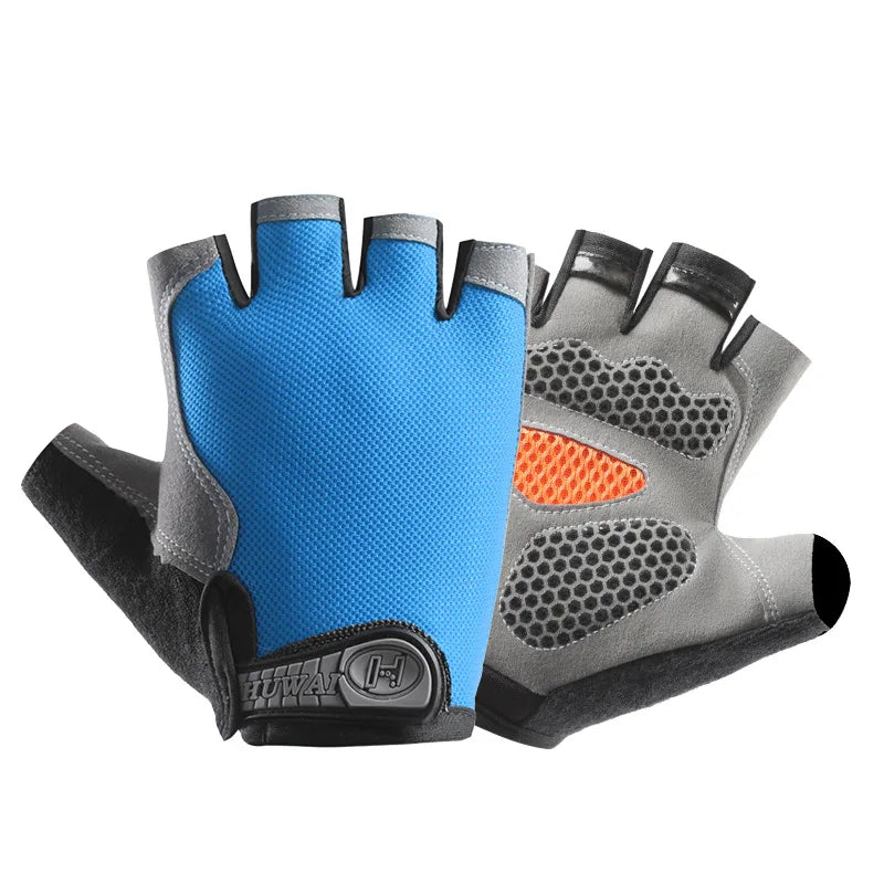 Guantes Ciclismo Medio Dedo QzeUpwardSpirit Transpirables Antideslizantes - Corporación Turística