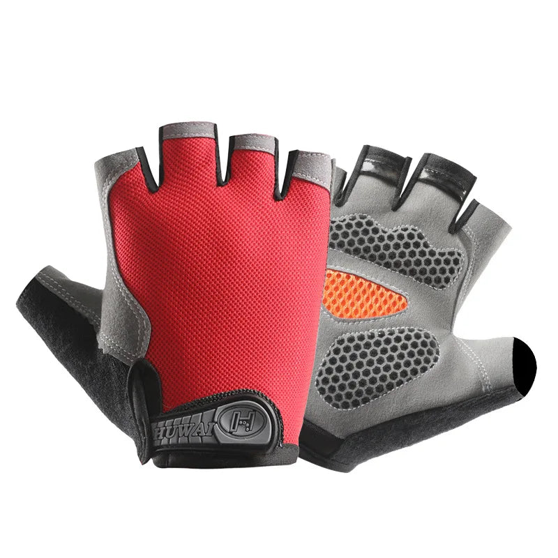 Guantes Ciclismo Medio Dedo QzeUpwardSpirit Transpirables Antideslizantes - Corporación Turística