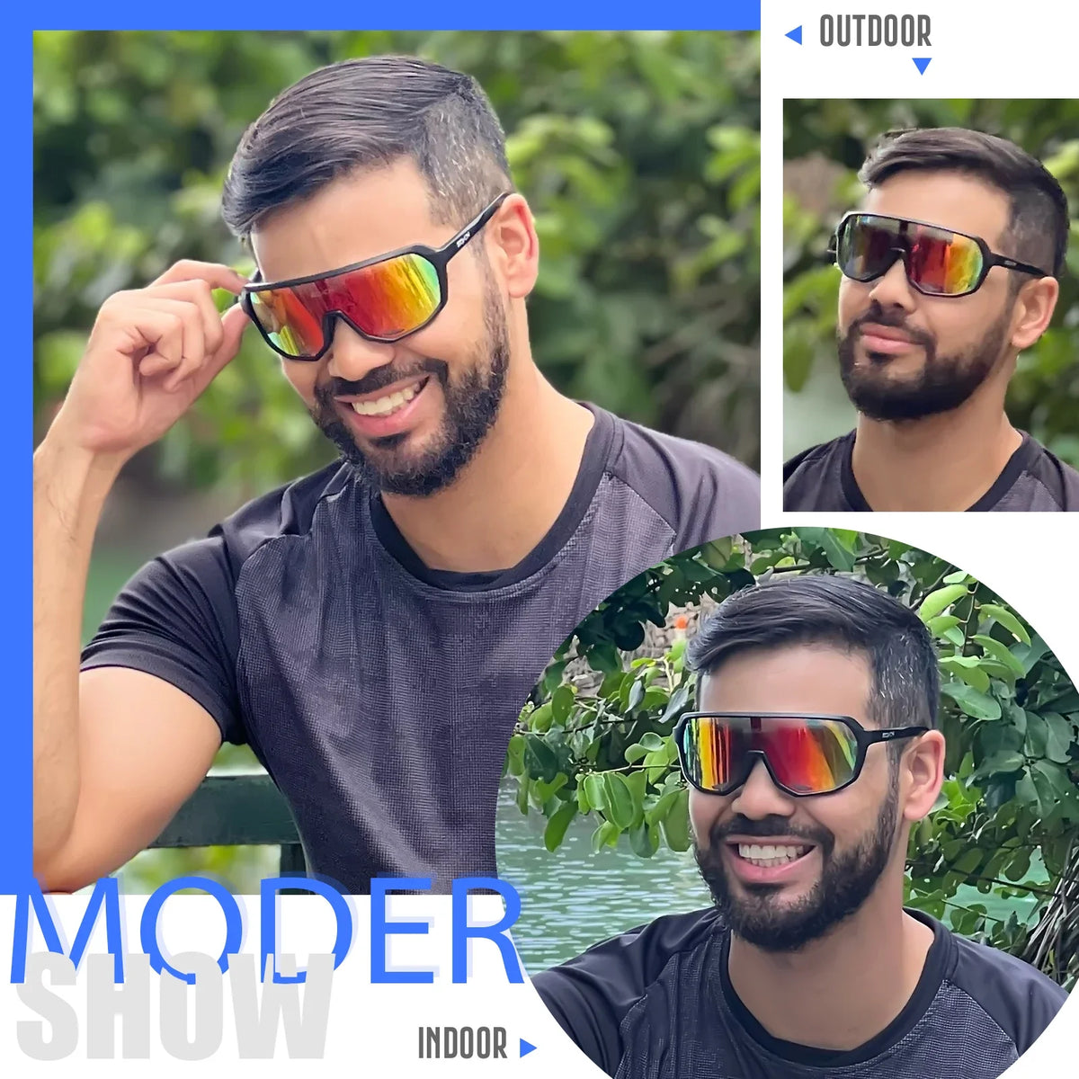 Gafas de Sol SCVCN UV400 para Deporte y Ciclismo | Lujo Polarizado - Corporación Turística