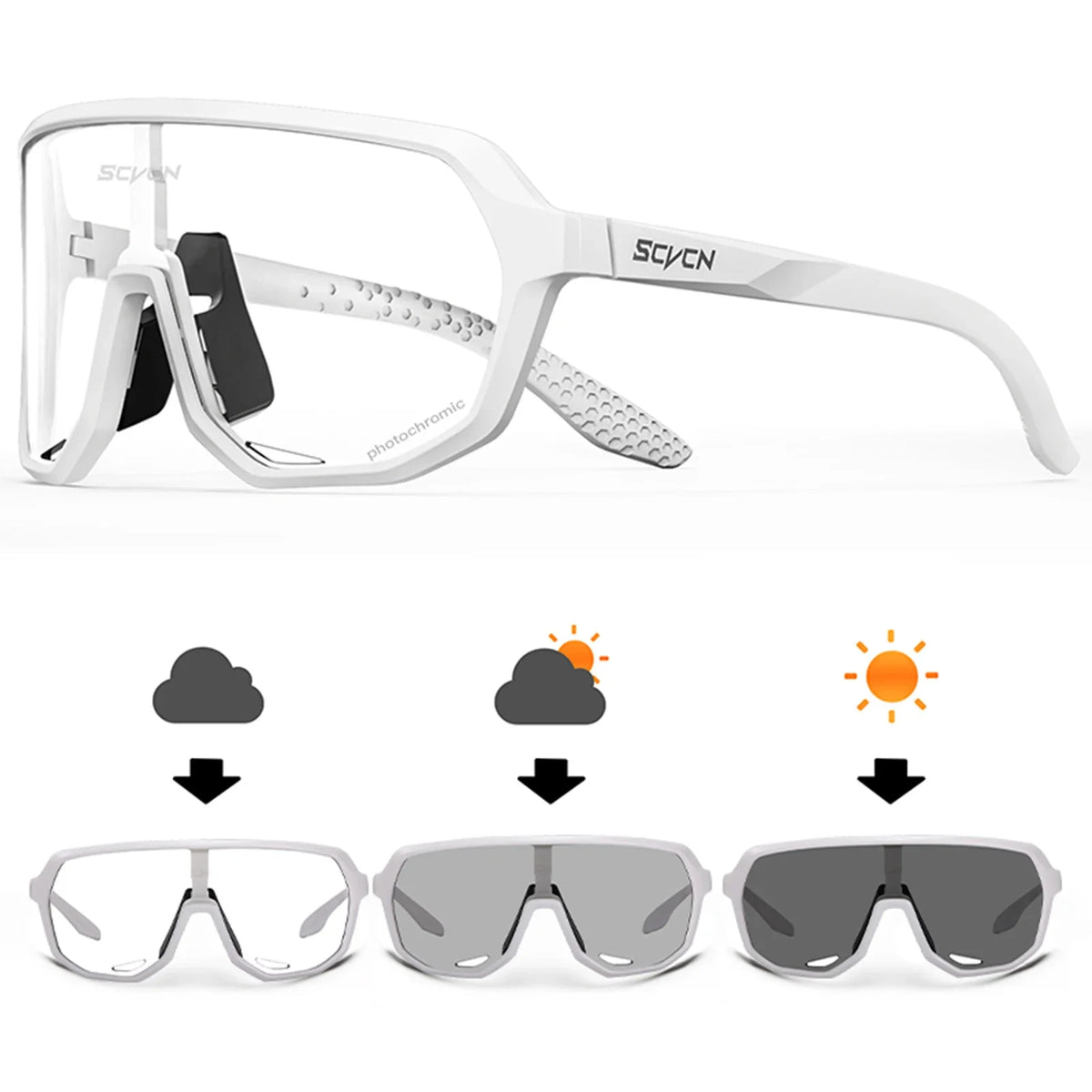 Gafas de Sol SCVCN UV400 para Deporte y Ciclismo | Lujo Polarizado - Corporación Turística