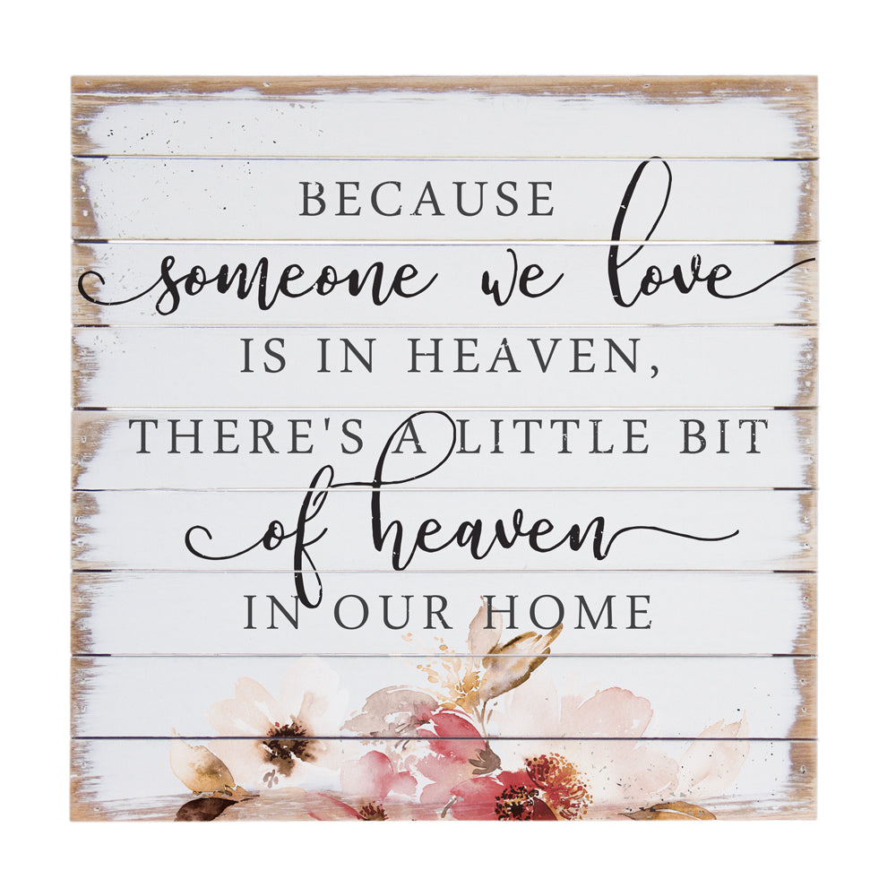 Someone We Love: Paleta Decorativa 35x35x5cm | Arte Único para tu Hogar