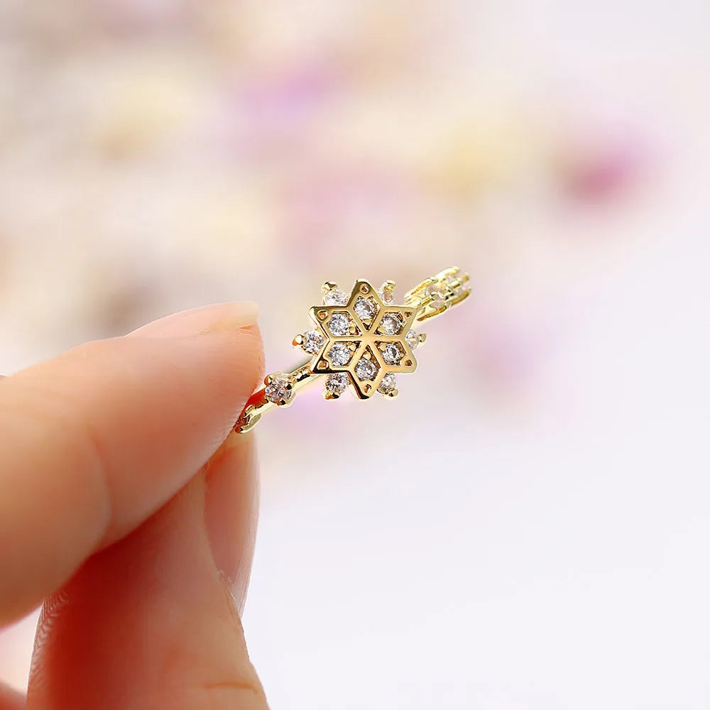 Anillos Mariposa y Sirena Ajustables Mujer | StoneAge | Baño Oro 14K - Corporación Turística