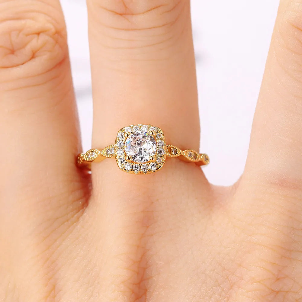 Anillos Mariposa y Sirena Ajustables Mujer | StoneAge | Baño Oro 14K - Corporación Turística