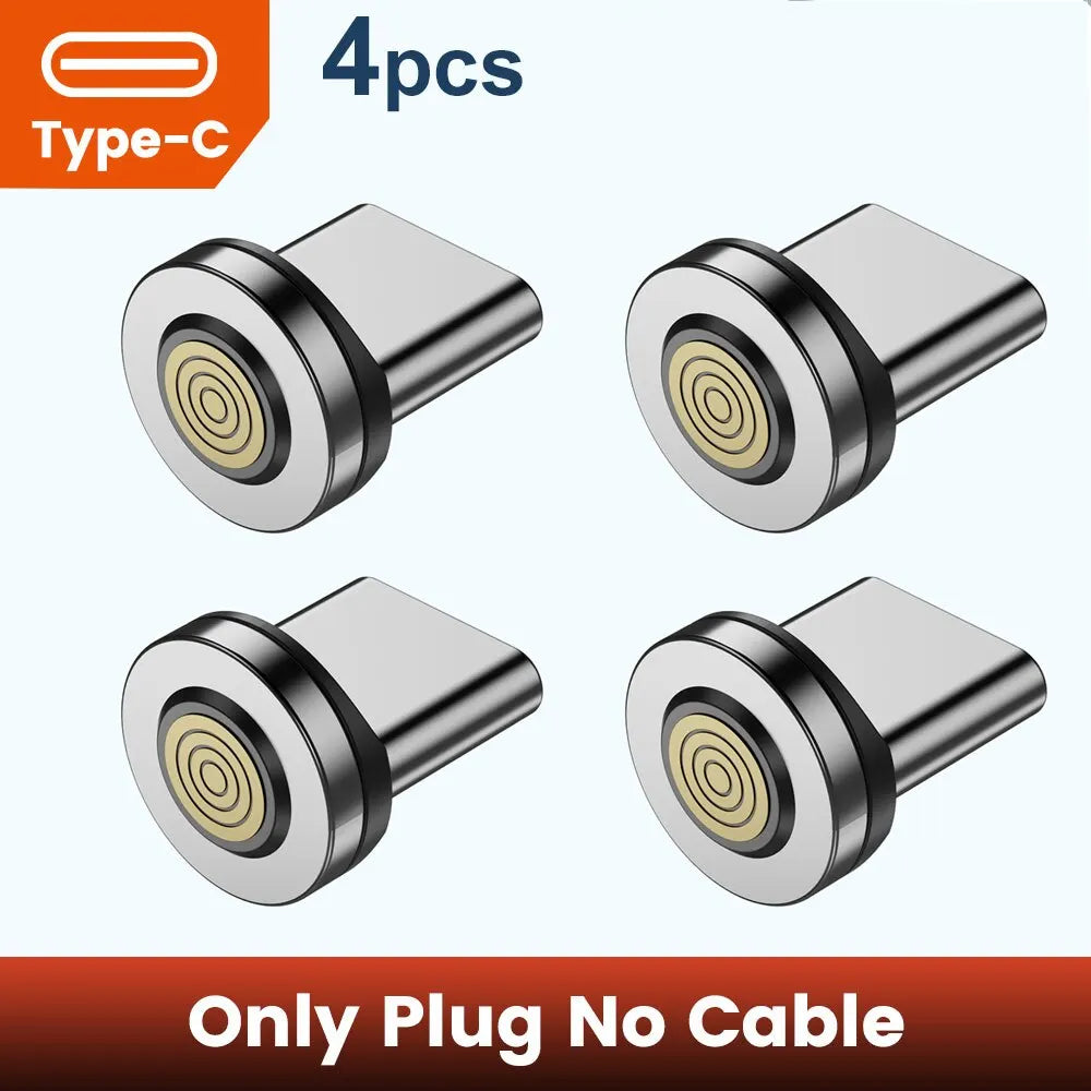 Cable Magnético USB-C Giratorio Toocki 3A Carga Rápida y Datos
