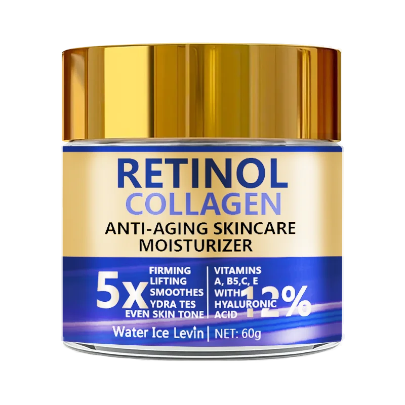 Crema Facial Retinol y Colágeno 60g | Water Ice Levin | Hidratante Reafirmante