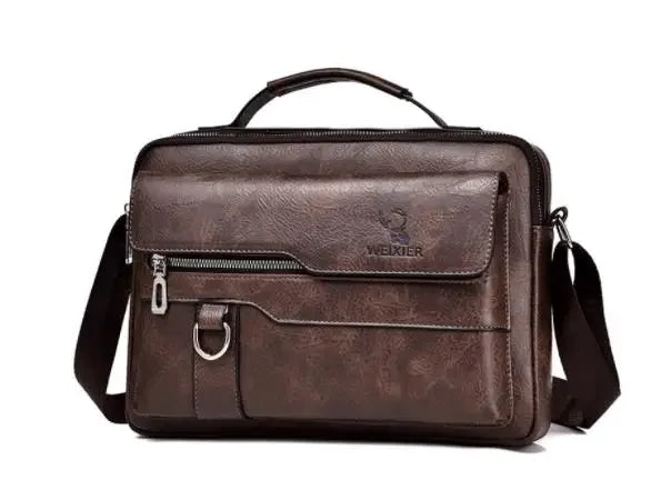 Bolso Bandolera Piel Sintética Weixier Hombre | Viaje y Negocio
