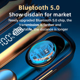1 display with rope Auriculares Bluetooth 5.0 by Malltor sold by malltor