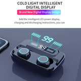 led display Auriculares inalámbricos Bluetooth by malltor sold by malltor