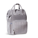 Corduroy Gray Mochila pañalera by malltor sold by malltor