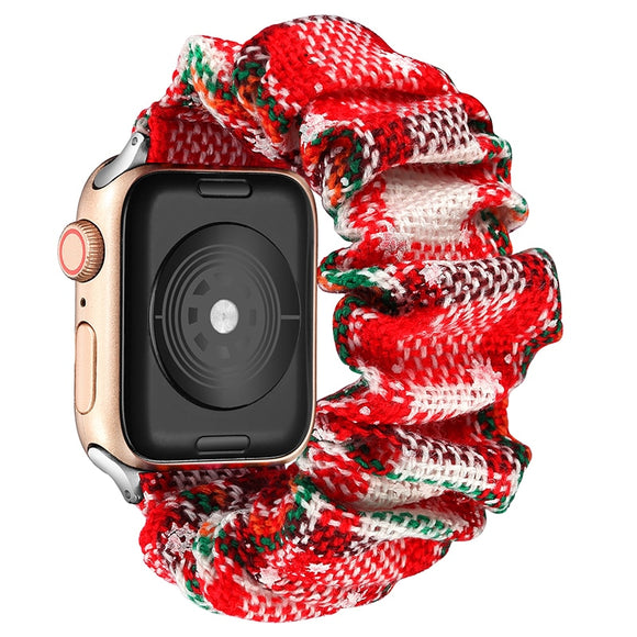DaisyWhite Bandas scrunchie del Apple Watch by malltor sold by malltor