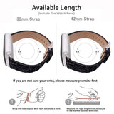 blue Banda de cuero para Apple Watch by malltor sold by malltor